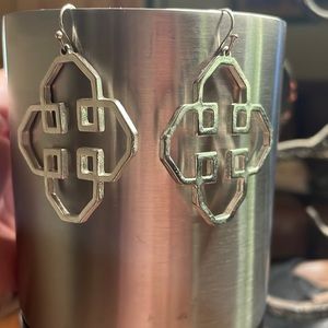 Susan Shaw Silver Earrings